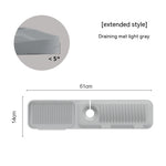 Silicone Faucet Splash Guard & Sink Drip Mat – Anti-Splash Drain Pad for Kitchen & Bathroom