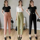 High-waisted Women's Trousers And Small Trousers - EX-STOCK CANADA