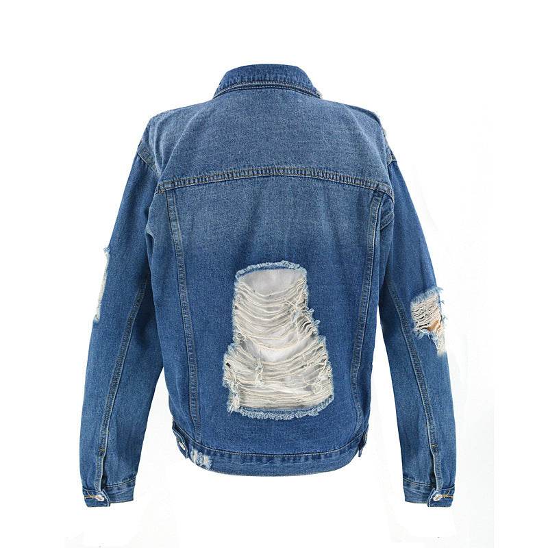 European And American Slim All-match Denim Female Jacket Women EX-STOCK Canada 