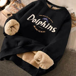 Autumn Winter Fleece-lined thick sweatshirt Pullover top for men - EX-STOCK Canada