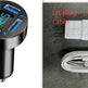 Four-port Car Charger 4USB Car Charger EX-STOCK Canada 