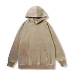 Unisex Teen Waxed Washed Distressed Hoodie Sweatshirt Pullover top - EX-STOCK CANADA