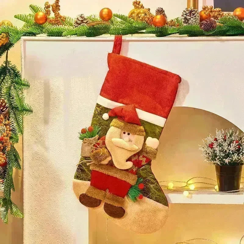 Christmas Decorations Large Cartoon Candy Bag - EX-STOCK CANADA