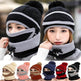 Winter Hat For Women 3pcs Knitted Beanie Hat Scarf Set Warm Hat - EX-STOCK Canada