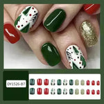 24pcs Christmas False Nail Decal stickers - EX-STOCK CANADA