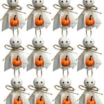 Halloween hanging decoration with ghost pumpkin and wooden bead pendant styles – product view 10