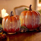 Starry Night Glass Halloween Pumpkin Decoration - EX-STOCK Canada