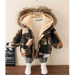 Boy Foreign-style Baby Winter Camouflage Padded Jacket - EX-STOCK Canada