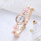Women's Bracelet Watch Flower Disk Two-piece Bracelet Set - EX-STOCK Canada