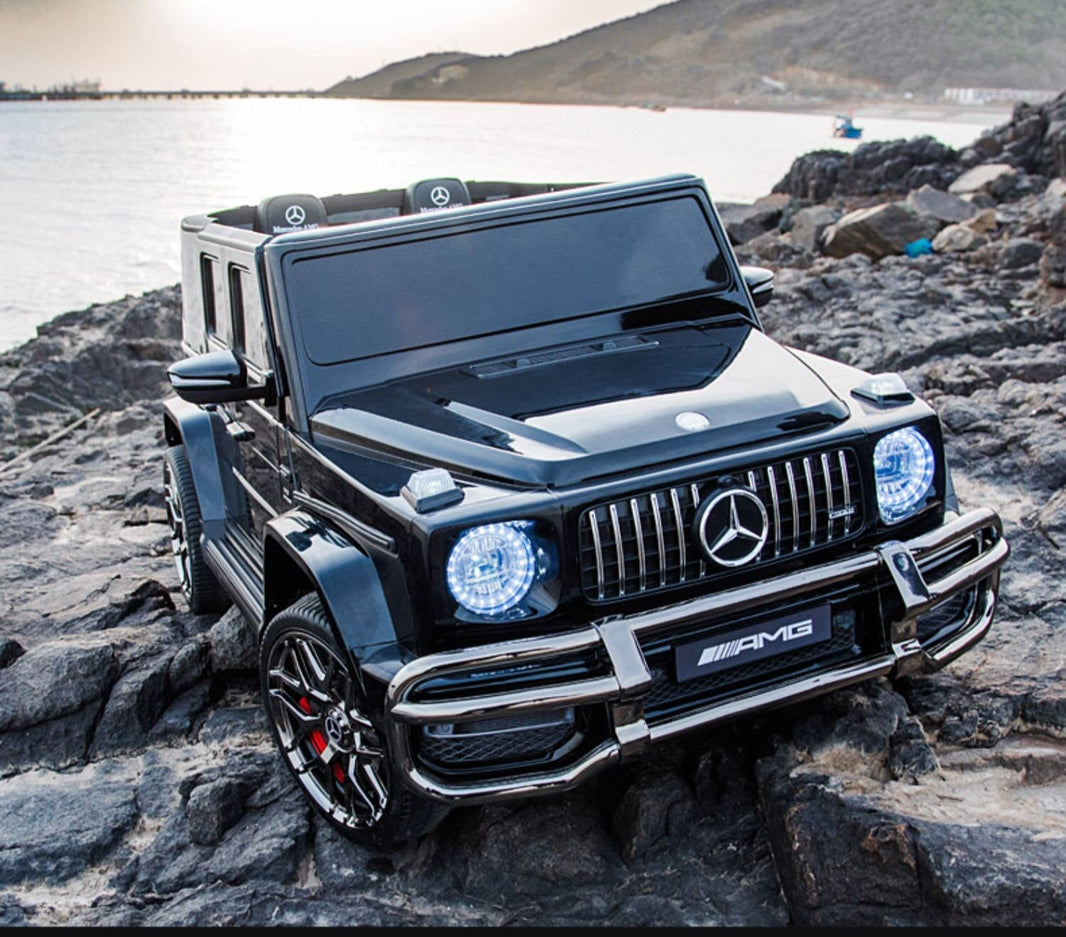 2026 24V Mercedes Benz AMG G63 G Wagon DELUXE 2 Seater Kids Ride On Car With Remote Control 