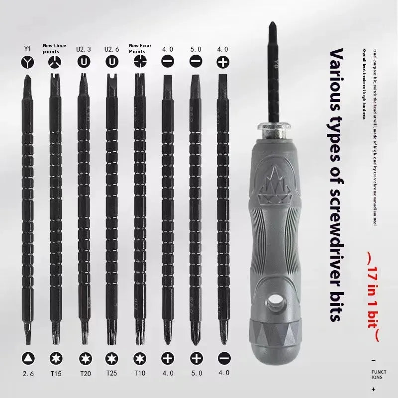 Multifunctional 17-in-one Strong Magnetic Special-shaped Screwdriver Set - EX-STOCK CANADA