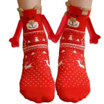 Hand Holding Couple Magnetic Handle Christmas Stockings - EX-STOCK CANADA