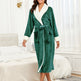 RONGTAI Womens Bathrobe Ladies Fleece Plush Warm Long Robes Fleece Nightgown Sleepwear EX-STOCK Canada 