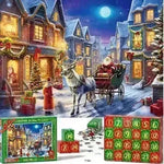 New 24 Boxes Unique Christmas Advent Calendar  2024 Jigsaw Puzzle - EX-STOCK CANADA