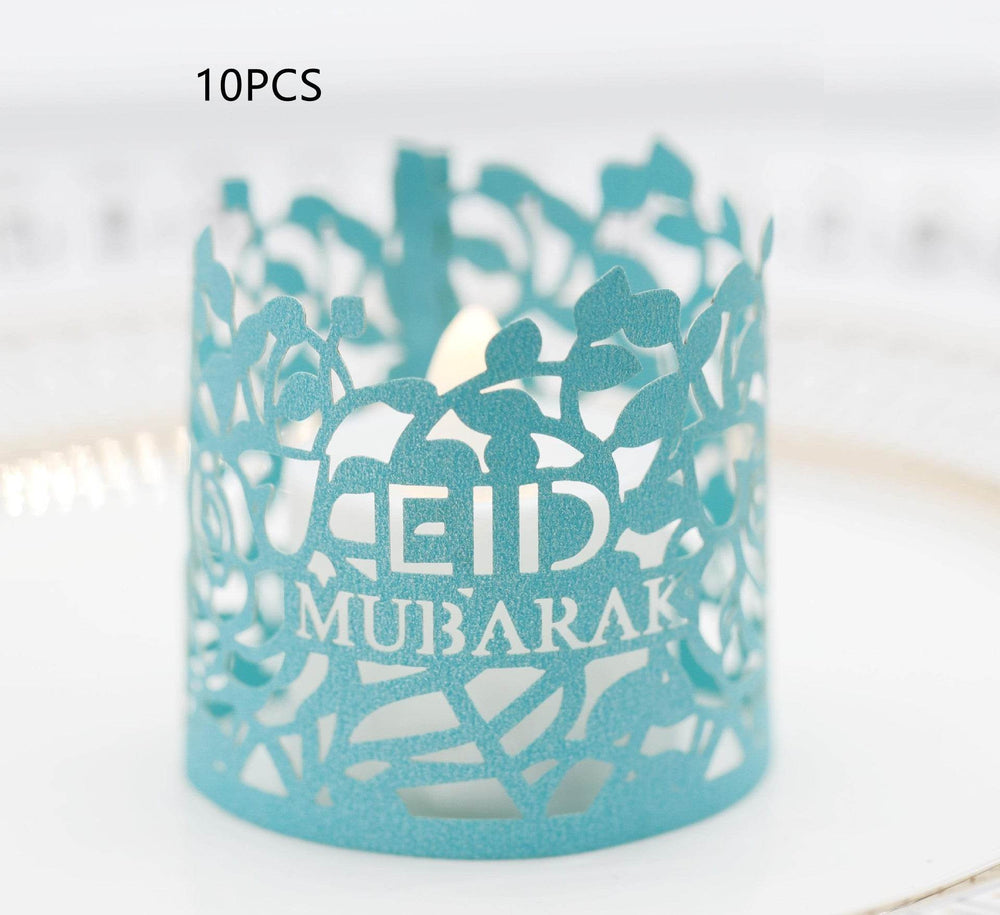 MOQ200 Ramadan Electronic Candle Lampshade Laser Cutout - EX-STOCK Canada