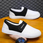Canvas Flat Shoes Men Velcro Fashion Casual Unisex Sneakers - EX-STOCK Canada