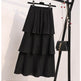 Women's Spring And Summer Chiffon layered Midi maxi Skirt - EX-STOCK Canada