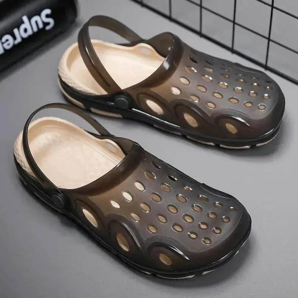 Baotou Sandals Outdoor Wear Half Drag Beach Shoes Men - EX-STOCK Canada