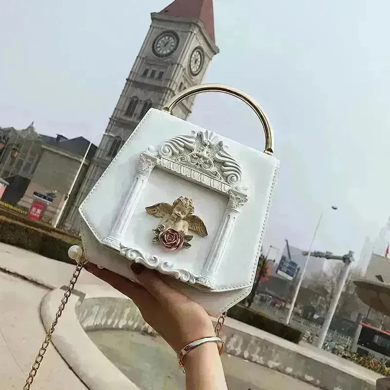 Baroque Angel Clutch Bag Chic Ladies shoulder Hand Bag - EX-STOCK CANADA