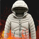 High Quality Super Warm 2 Layers Warmth Fleece-lined Cotton Padded Winter Rain Puffer Jacket - EX-STOCK Canada