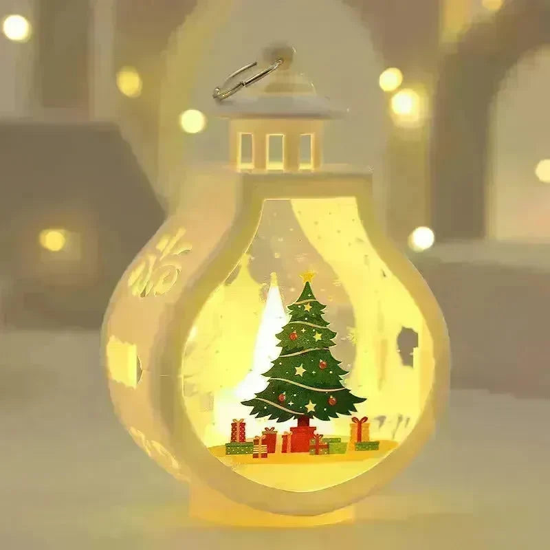 Christmas Candle Lamp Romantic Ornaments - EX-STOCK CANADA