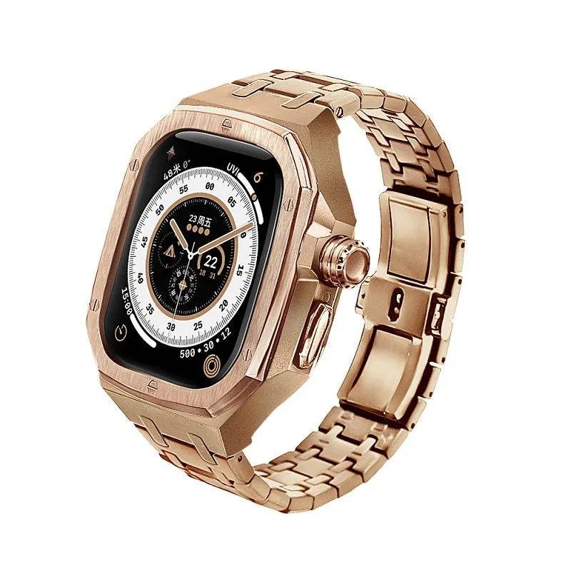 Integrated High-grade Metal Modified Watch Strap Case Stainless Steel Protective Case Cover Men's Business - EX-STOCK Canada