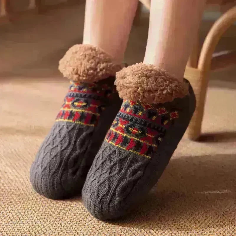 Indoor Home Floor Socks Fall And Winter Warm Non-slip Carpet Socks For Men And Women - EX-STOCK CANADA