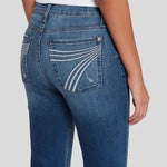 Retro Hip Lifting Stretch Bootcut Jeans Pants women - EX-STOCK Canada