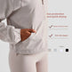 Women's Half Zipper Drawstring Workout Clothes - EX-STOCK CANADA