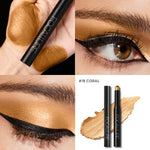 SHEDOES Stamp Eyeliner Pen – Waterproof Seal Liner, Black & Brown, 2ML