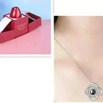 Hot Valentine's Day Gifts Metal Rose Jewelry Gift Box Necklace For Wedding Girlfriend Necklace Gifts - EX-STOCK CANADA