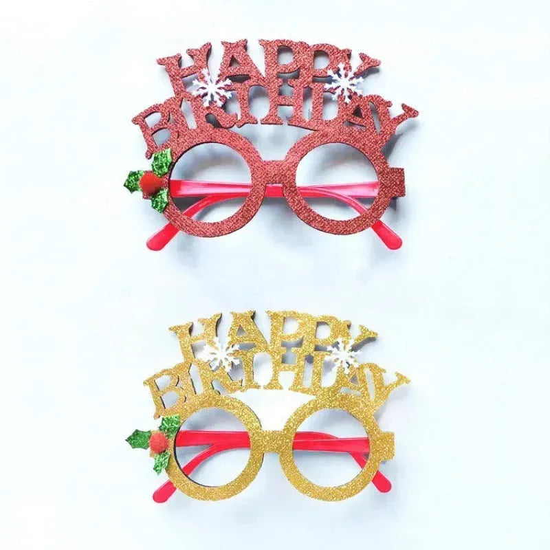 Christmas Creative Party Gathering Dress Up Glasses - EX-STOCK CANADA