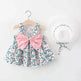 Casual Newborn Baby girl Printed Bow Princess Dress - EX-STOCK Canada