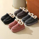 Winter Plush Cotton platform Shoes Warm Thick-bottom Waterproof Home Slippers All-match Indoor Outdoor Garden Shoes For Women - EX-STOCK Canada
