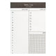 Portable Notepad Schedule Daily Planner - EX-STOCK Canada