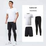 Sports Suit Gym Tights Quick-drying Morning And Night Running Workout Clothes - EX-STOCK CANADA