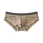 Ice Silk Men's Summer Breathable Solid Color Pouch Brief Underwear - EX-STOCK CANADA