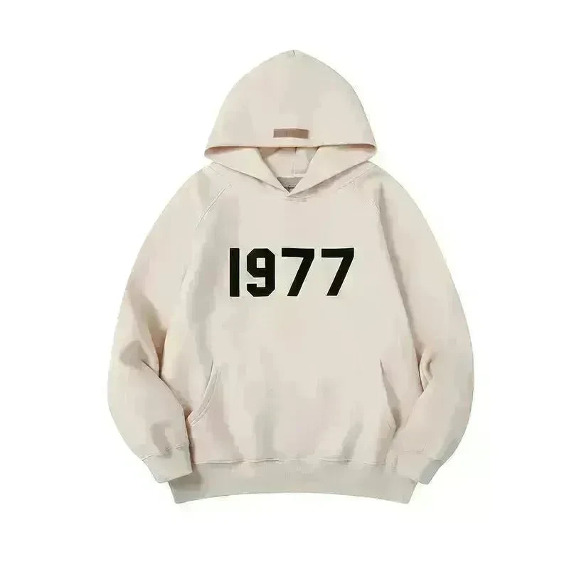 Men's Three-dimensional Alphabet Plus Velvet Hoodie Pullover sweatshirt - EX-STOCK CANADA