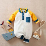 Baby One-piece Spring And Autumn Romper Baseball Uniform cloth - EX-STOCK Canada