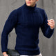 Men's Turtleneck Twisted Long-sleeved Sweater Thermal Head Cover EX-STOCK Canada 