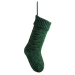 Christmas Gift Bag Decorative Socks Knitted Hanging Decoration - EX-STOCK CANADA