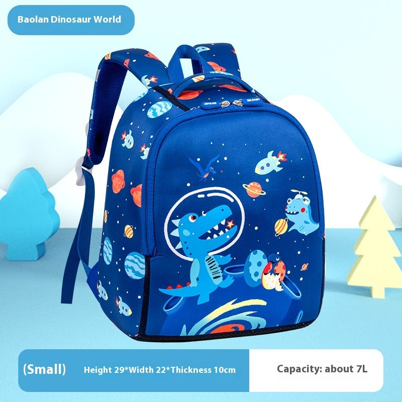 Kids Animal Print School Backpack – Dinosaur, Kitten & Forest (Ages 3–6)