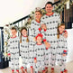 Polyester Black And White Contrast Color Christmas New Parent-Child Women's Casual Suit - EX-STOCK CANADA
