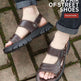 Men's Non-slip Casual First Layer Cowhide Sandal Slippers  EX-STOCK CANADA