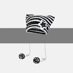 Breathable Windproof Cute Thermal Head Cover Woolen Cap beanies - EX-STOCK Canada