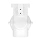 White 4G LTE Outdoor PTZ Security Camera with Solar Panel 5