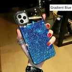 Silicone Gradual Rhinestone iphone case Apple Phone Protective  Case - EX-STOCK CANADA