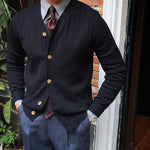 Autumn And Winter Knitting Cardigan Men | EX-STOCK product gallery photo 8