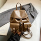 Korean Streetwear Travel Backpack – Black, Brown, Coffee & Khaki