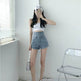Summer High Waist Denim Rope Shorts For Women - EX-STOCK Canada